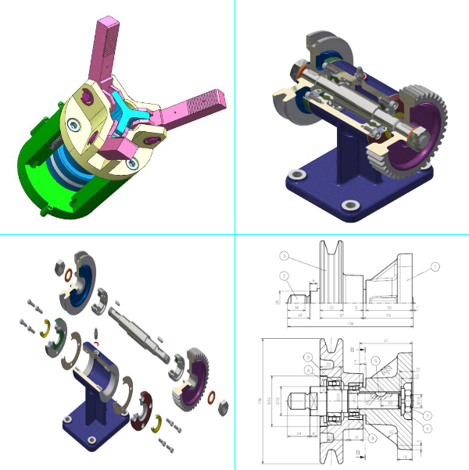 CAD/CAM를 활용한 3D 모델링과 CNC(MCT)조작 및 CAM가공 실무(B) (기계설계, 제품 설계(디자인),기계설계산업기사 대비반)