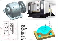 (산대특) 융합부품 금형 3D 모델링과 CNC(MCT)가공과 CAM 프로그램