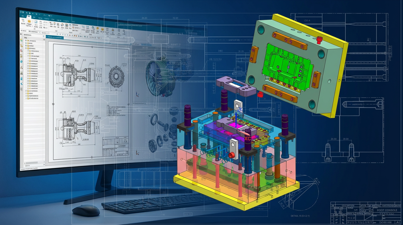 (과정평가형)CAD/CAM/CNC를 활용한 사출금형설계와 사출금형산업기사 자격증 취득(MCT,금형설계,금형설계기사)[A]